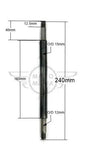Rear Strut Shock Mount Shaft metal frame body Honda Cub C50 C70 C90