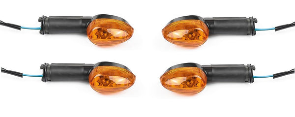 Front & Rear X4 Indicators Blinkers Turn Signal Yamaha YBR125 YBR 125 2007 -2014