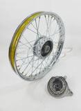 Rear Wheel Kit 1.4 x 17 Brake Plate Spindle Hub Cush Drive Honda C50 C70 C90