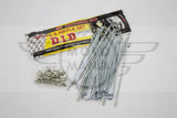 DID Front Spokes set Honda Cub C50 C70 C90 SS50 CL50 CM90 160mm