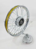 Rear Wheel Kit 1.4 x 17 Brake Plate Spindle Hub Cush Drive Honda C50 C70 C90