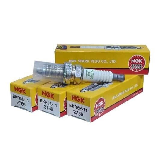 x 4 Pack Genuine NGK Spark Plug BKR6E-11 Stock no: 2756 x4