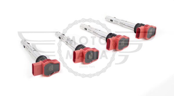x4 Performance NGK Ignition Coil U5014 4 pack For Audi A4 2002 - 2015 Upgrade OE