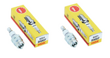 x 2 Genuine NGK BM6F Spark Plug No. 4322 Lawn Mower Chain Saw Generator Garden