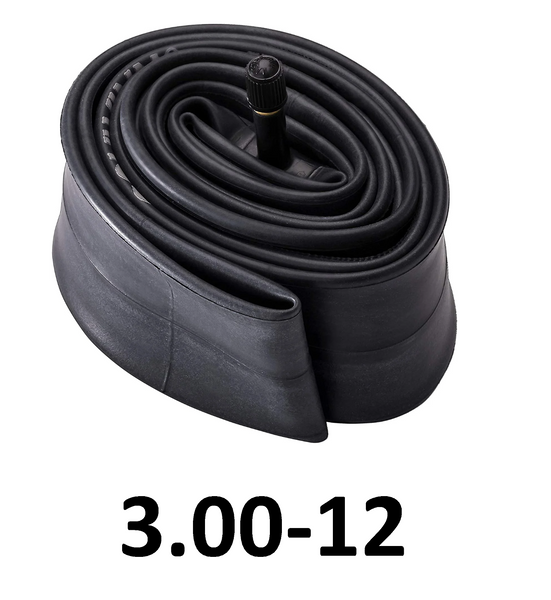 3.00-12 Rubber Inner Tube 3.00 x 12 inch Straight Valve Mini Moto Pitbike Tyre