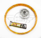 Rear Wheel Brake Plate DID Honda C50 C70 C90 ZZ 1.4x17