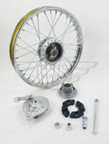 Rear Wheel Kit 1.4 x 17 Brake Plate Spindle Hub Cush Drive Honda C50 C70 C90