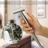 Toilet Spray Bidet Bum Gun Douche Hygienic Stainless Steel Set UK