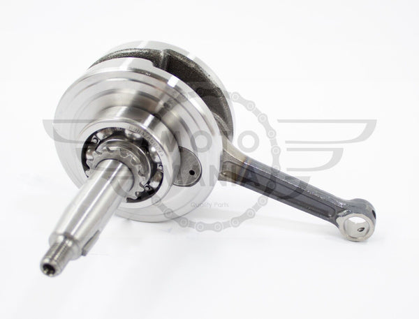 Crank shaft conrod assembly with bearings Honda Cub C90 12v
