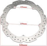 Brake Disc Front Honda NC700 NC750 CTX700 NC750C NC750S NC750X