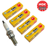 Genuine NGK Spark Plug CR9EK X4 Kawasaki ZX-9R B Ninja 1994 - 2003