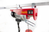 Electric Winch Hoist Lifting Crane Workshop Garage 12M  220v 600kg UK
