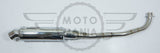 Custom Exhaust Honda C90 C50 C70 12v Pitbike Lexmoto YX Silver
