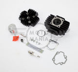 Cylinder Barrel Kit Yamaha PW50 60cc Big Bore Head Piston PY QT PW 50 60 cc