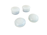 Honda C310 ceramic white front fork side caps pair - product image 4