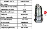 Genuine NGK BPR6EFS Spark Plug x4 Stock no 3623 Pack of 4