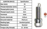 x4 Genuine NGK ILZKR7D8 Iridium Spark For Suzuki SX4 Vitaria 1.4L 2015-2020