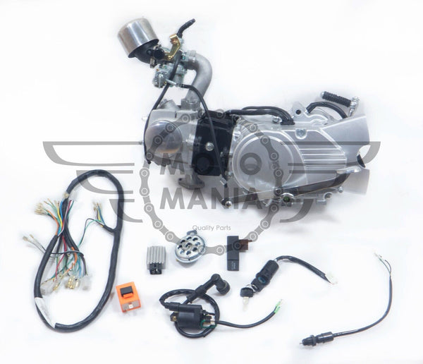 Engine assembly Manual 4 speed 125cc Honda CD50 SS50 XR50 CRF50 C90 CF50 Pitbike