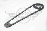 Upgraded Genuine Honda Chain and sprocket set Honda Cub C50 C70 C90 12v models