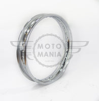 Universal Motorcycle Wheel Rim 2.15 x 17 Chromed Steel 36 Holes