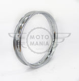 Universal Motorcycle Wheel Rim 2.15 x 17 Chromed Steel 36 Holes