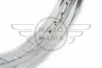 Universal Motorcycle Wheel Rim 2.15 x 17 Chromed Steel 36 Holes
