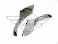 Universal Mirror set Carbon 8/10mm Honda Yamaha Suzuki
