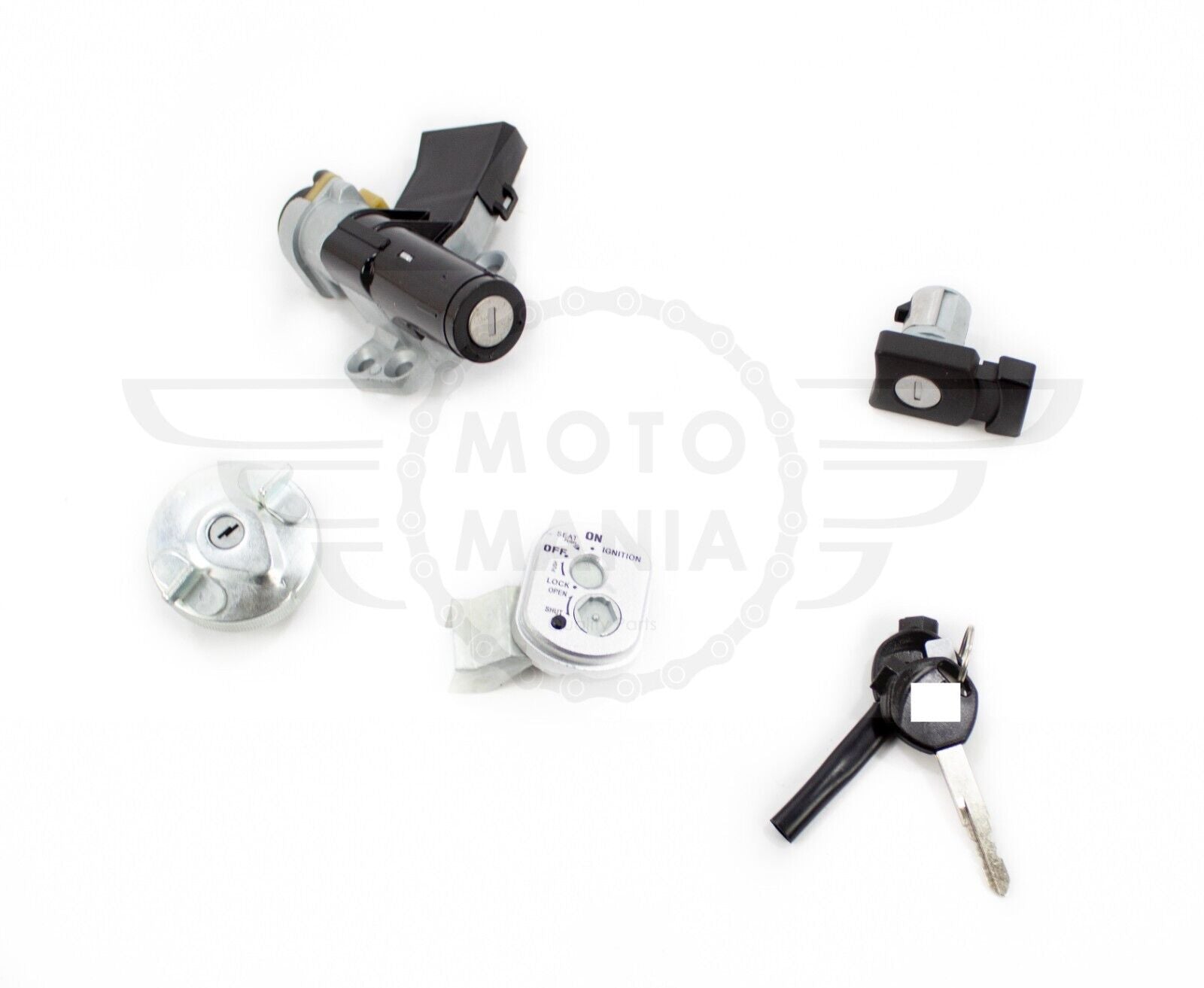 Honda XRM 110 E-Power Ignition Switch / Main Switch & Key Set | Shopee - Foto 11
